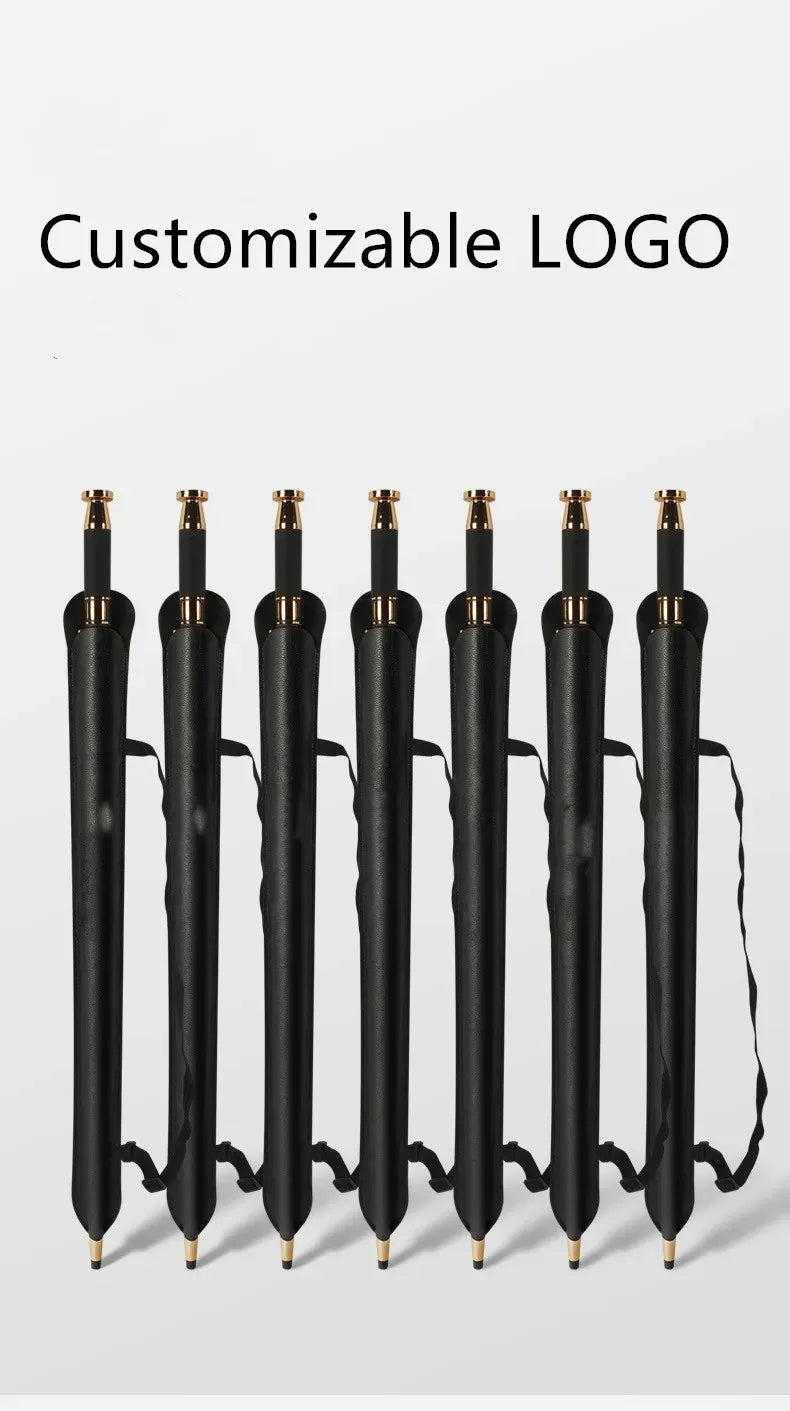 Golfschirm – Leichtes Luxus-Lederdesign