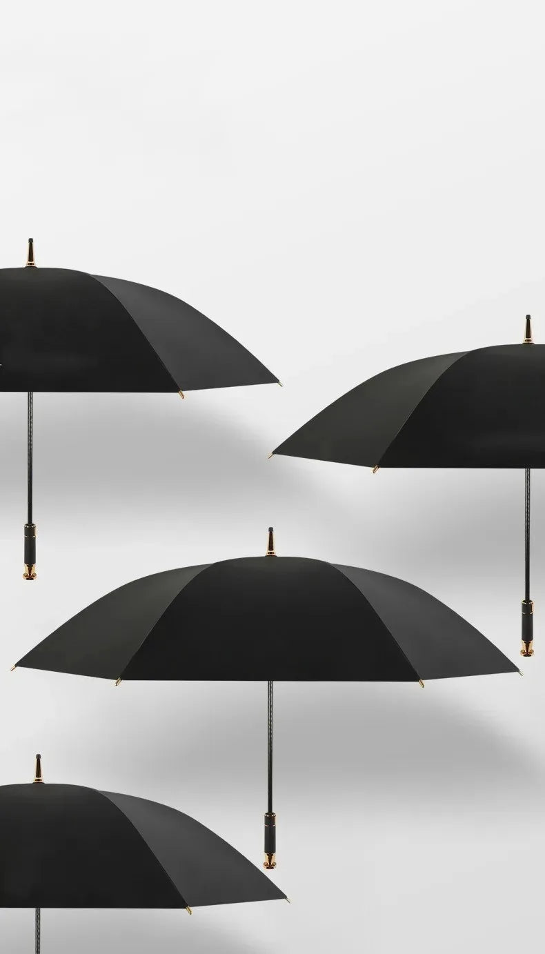 Golfschirm – Leichtes Luxus-Lederdesign