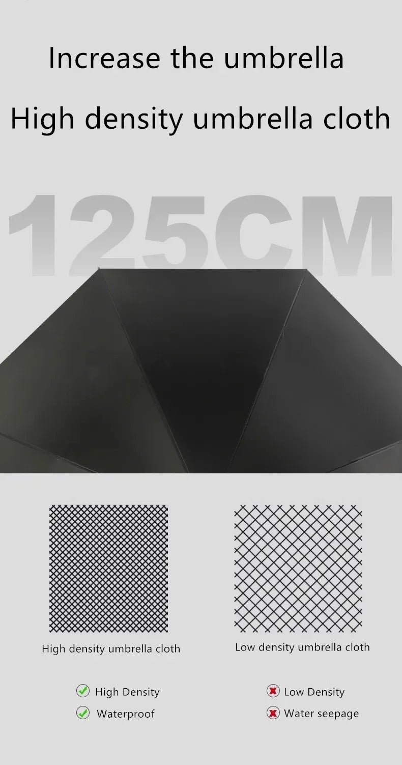 Golfschirm – Leichtes Luxus-Lederdesign