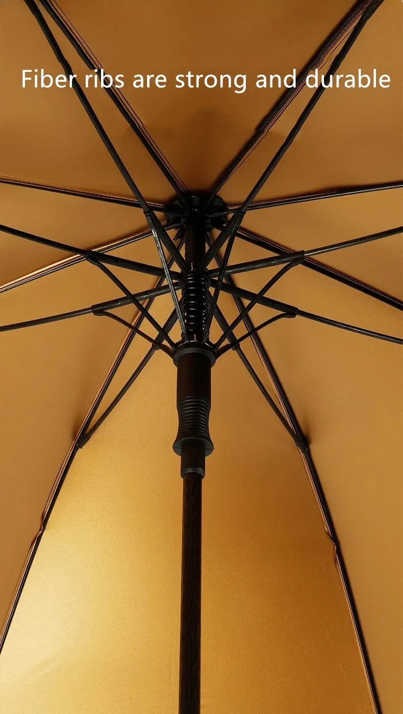 Golfschirm – Leichtes Luxus-Lederdesign