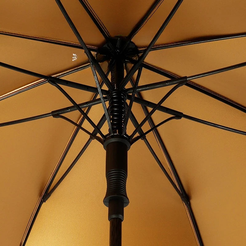 Golfschirm – Leichtes Luxus-Lederdesign