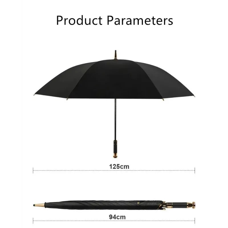 Golfschirm – Leichtes Luxus-Lederdesign