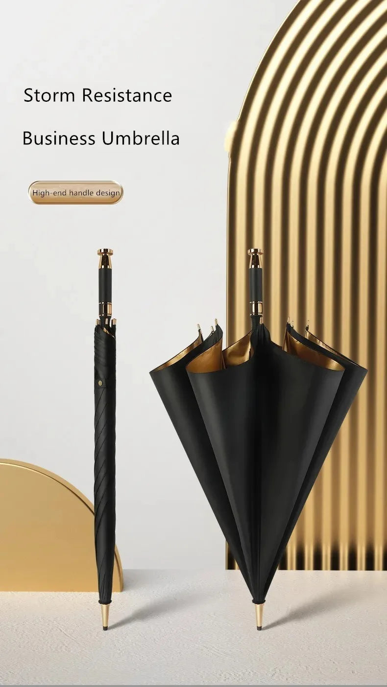 Golfschirm – Leichtes Luxus-Lederdesign