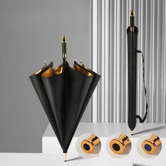 Golfschirm – Leichtes Luxus-Lederdesign