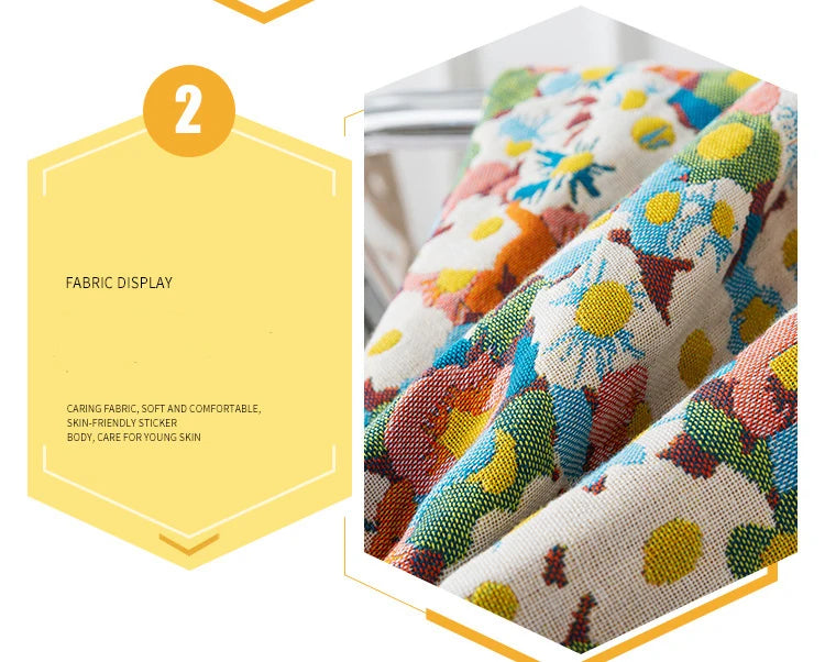 Grosses Baumwoll-Badetuch – Gauze-Quasten-Design 80x160 cm