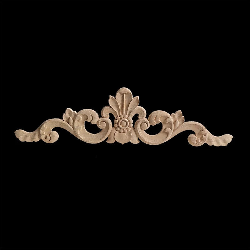 Holzapplikationen – Vintage Schnitzerei – Europäischer Stil