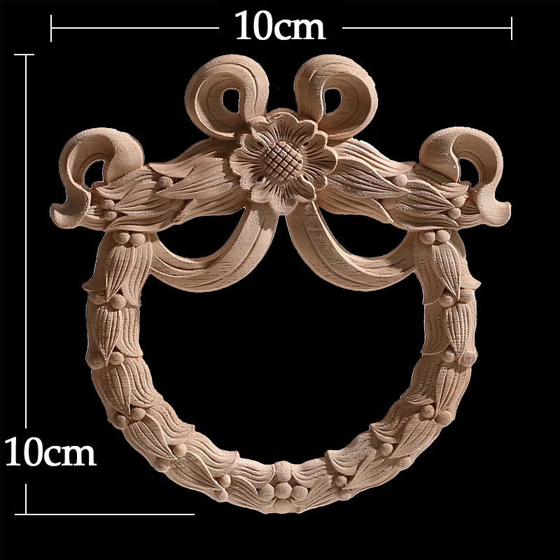 Holzapplikation – Retro-Stil – Innendekoration