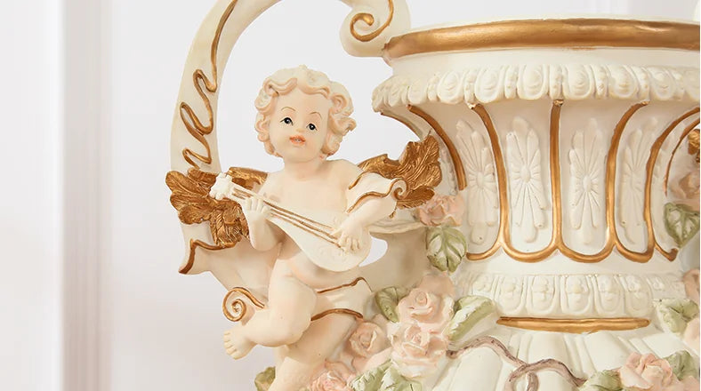 Luxus-Resin-Vase – Europäisches Design Gross