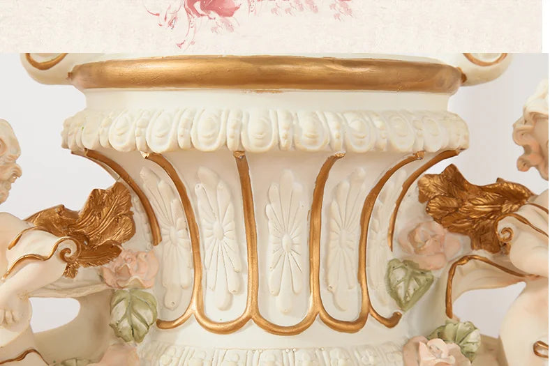 Luxus-Resin-Vase – Europäisches Design Gross