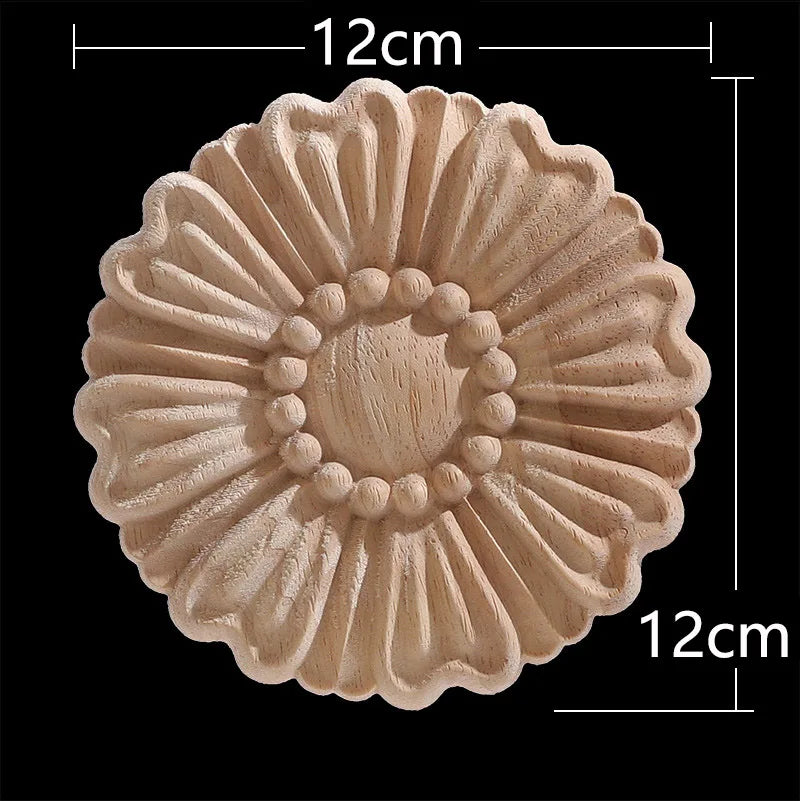 Holzapplikation – Retro-Stil – Innendekoration