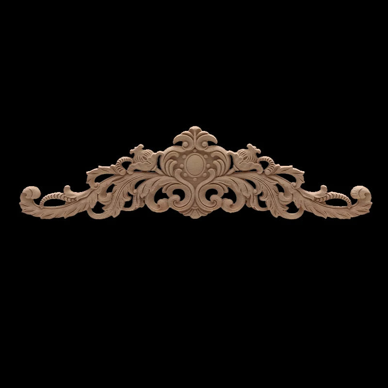 Holzapplikationen – Vintage Schnitzerei – Europäischer Stil