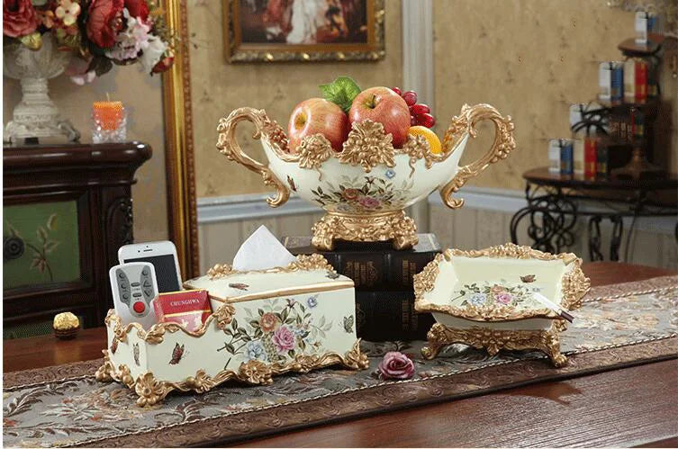 Resin Tischdekoration – Europäisches Wohnaccessoire