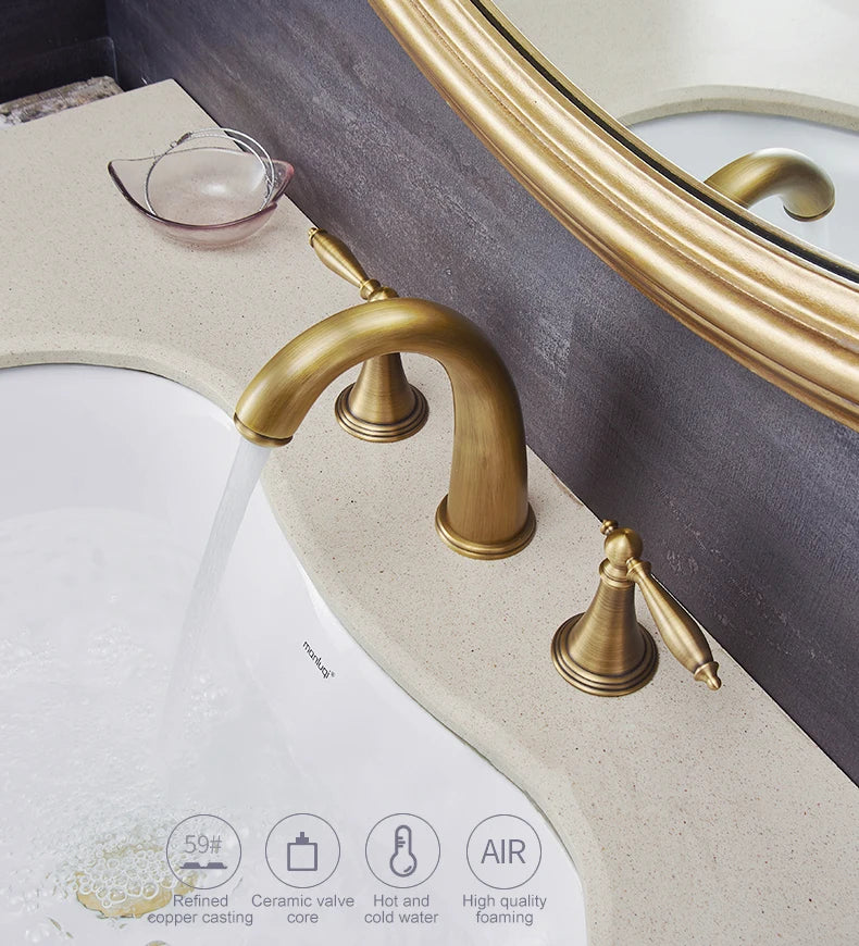 Antik-Bronze-Armatur – Klassisches Messingdesign