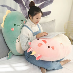 Kawaii Tier-Plüschkissen – Weiche Baumwolle 45/60cm