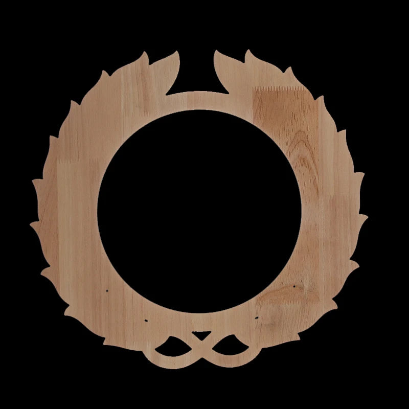 Holzapplikation – Retro-Stil – Innendekoration