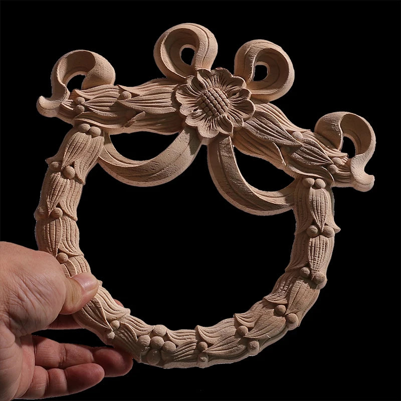 Holzapplikation – Retro-Stil – Innendekoration