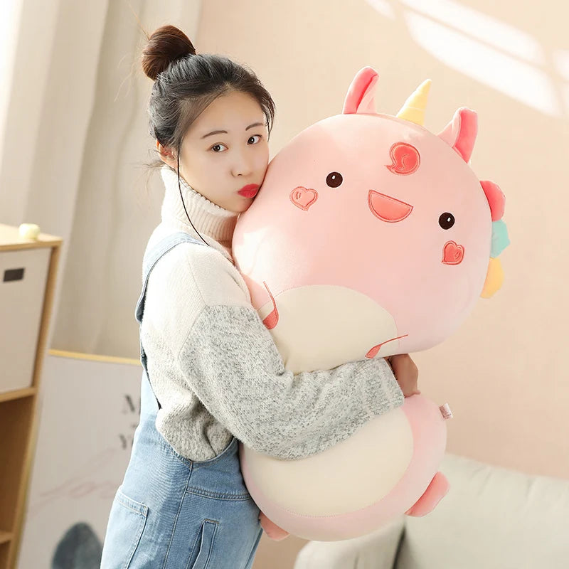 Kawaii Tier-Plüschkissen – Weiche Baumwolle 45/60cm