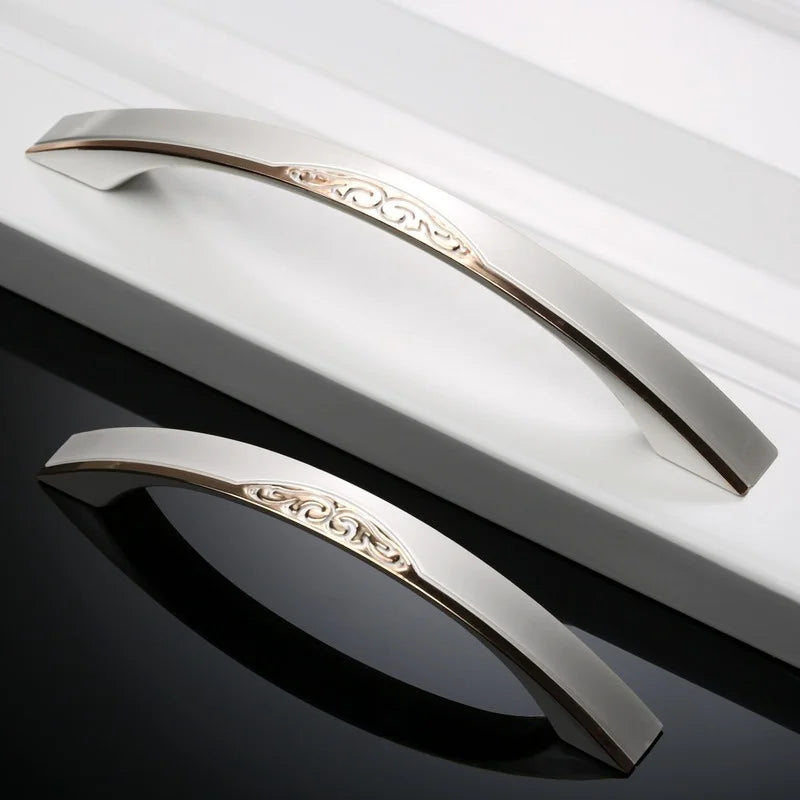 Möbelgriff - Europäisch Zinklegierung - 96mm/128mm