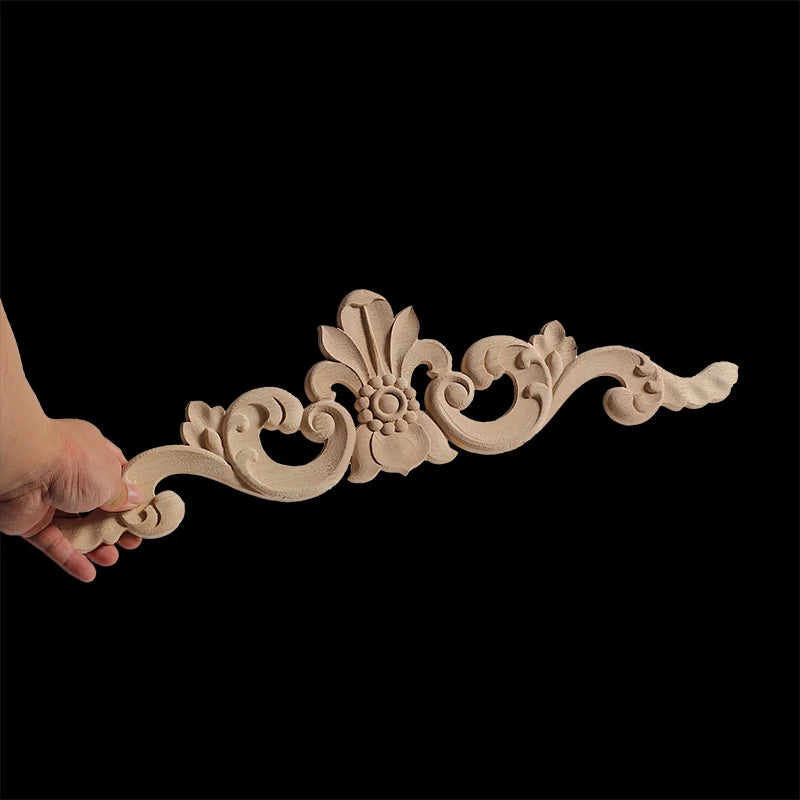 Holzapplikationen – Vintage Schnitzerei – Europäischer Stil