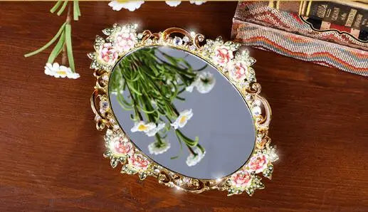 Retro-Metall-Schmuckablage aus Eisen für das Wohnzimmer