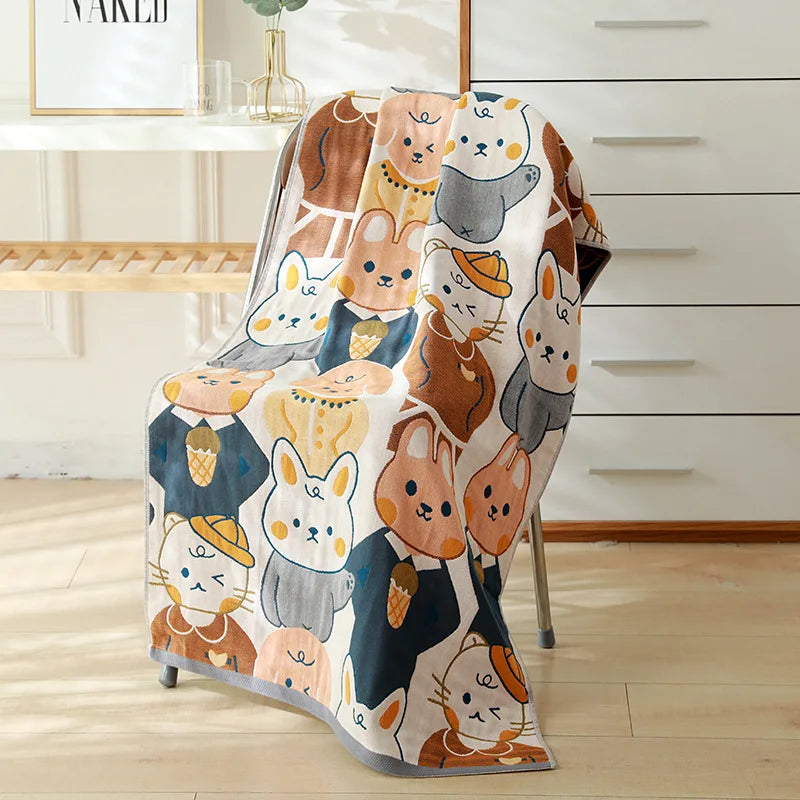 Badetuch – Baumwolle Jacquard Design – 70x140 cm