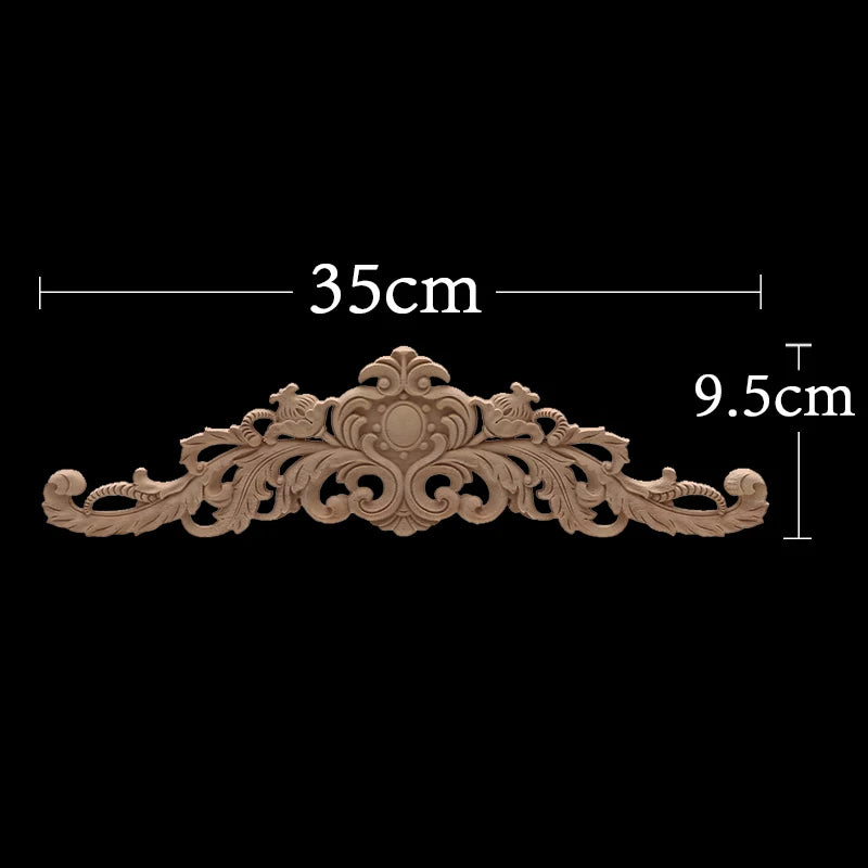 Holzapplikationen – Vintage Schnitzerei – Europäischer Stil