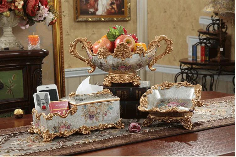 Resin Tischdekoration – Europäisches Wohnaccessoire