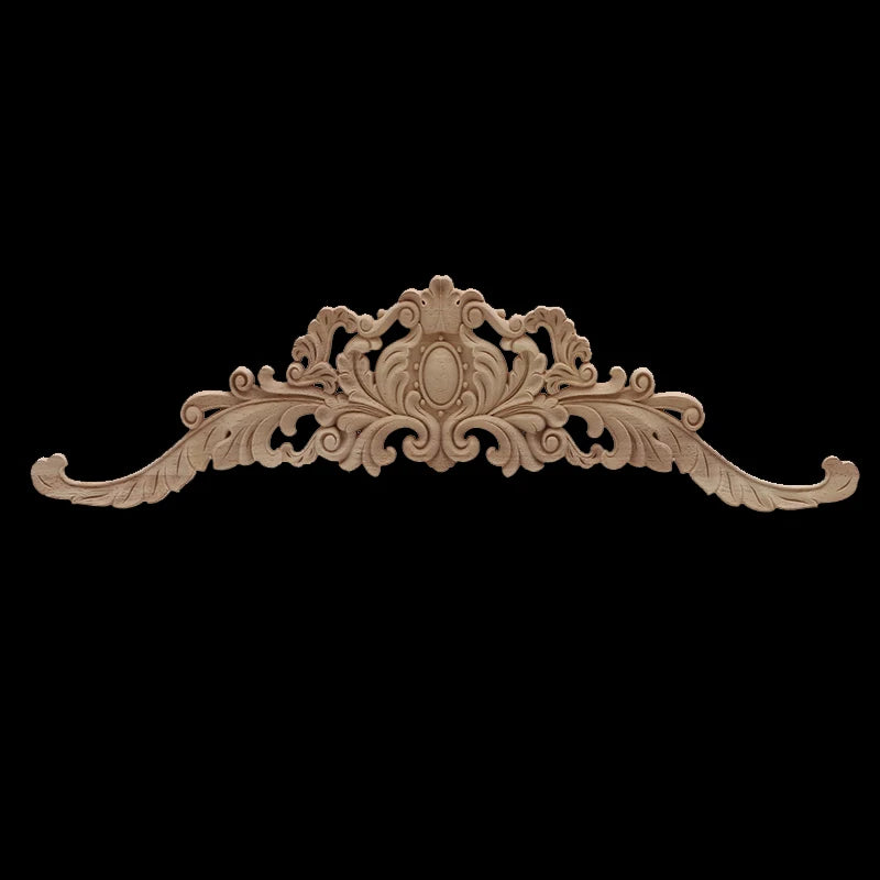 Holzapplikationen – Vintage Schnitzerei – Europäischer Stil