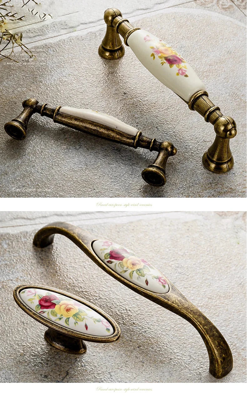 Vintage Griffe – Antik Bronze Zink – Für Schränke