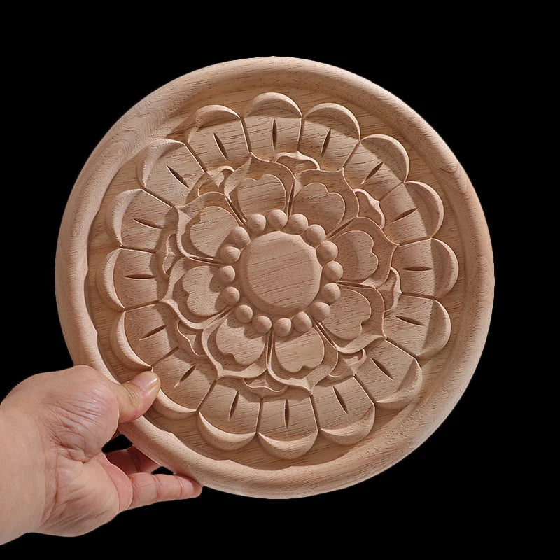 Holzapplikation – Retro-Stil – Innendekoration