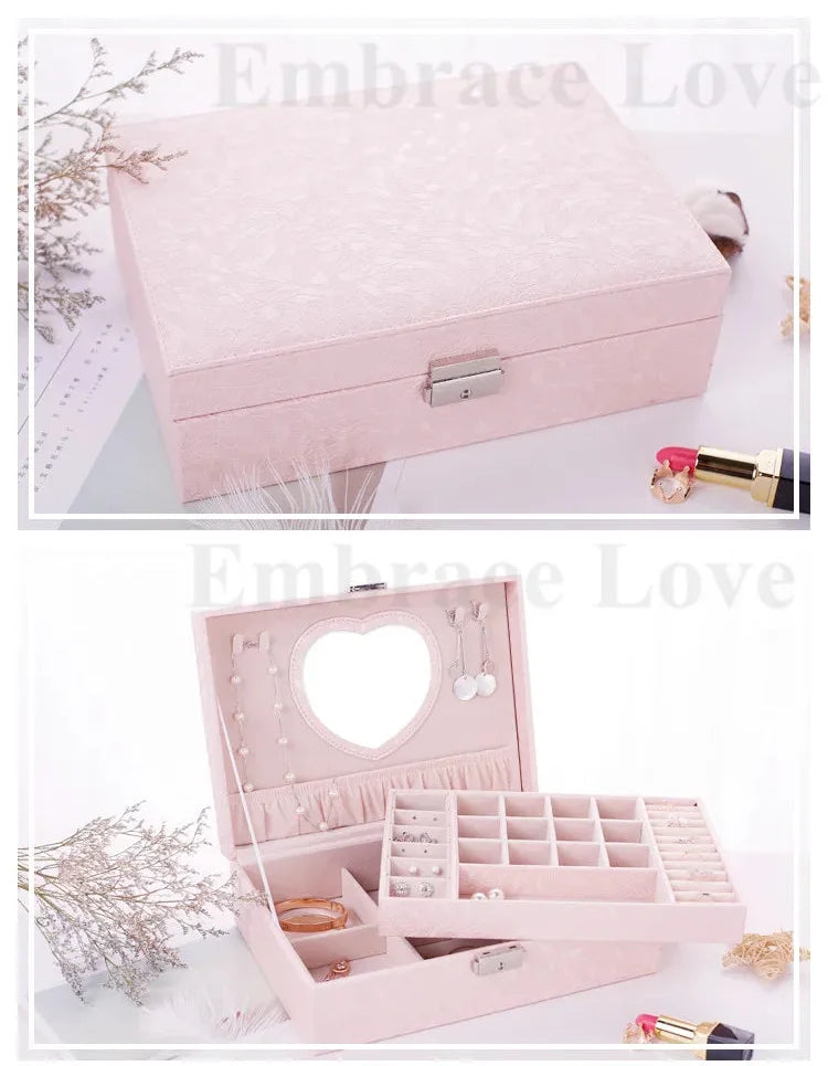 Schmuckbox – PU-Leder Design – 26*18.5*8cm