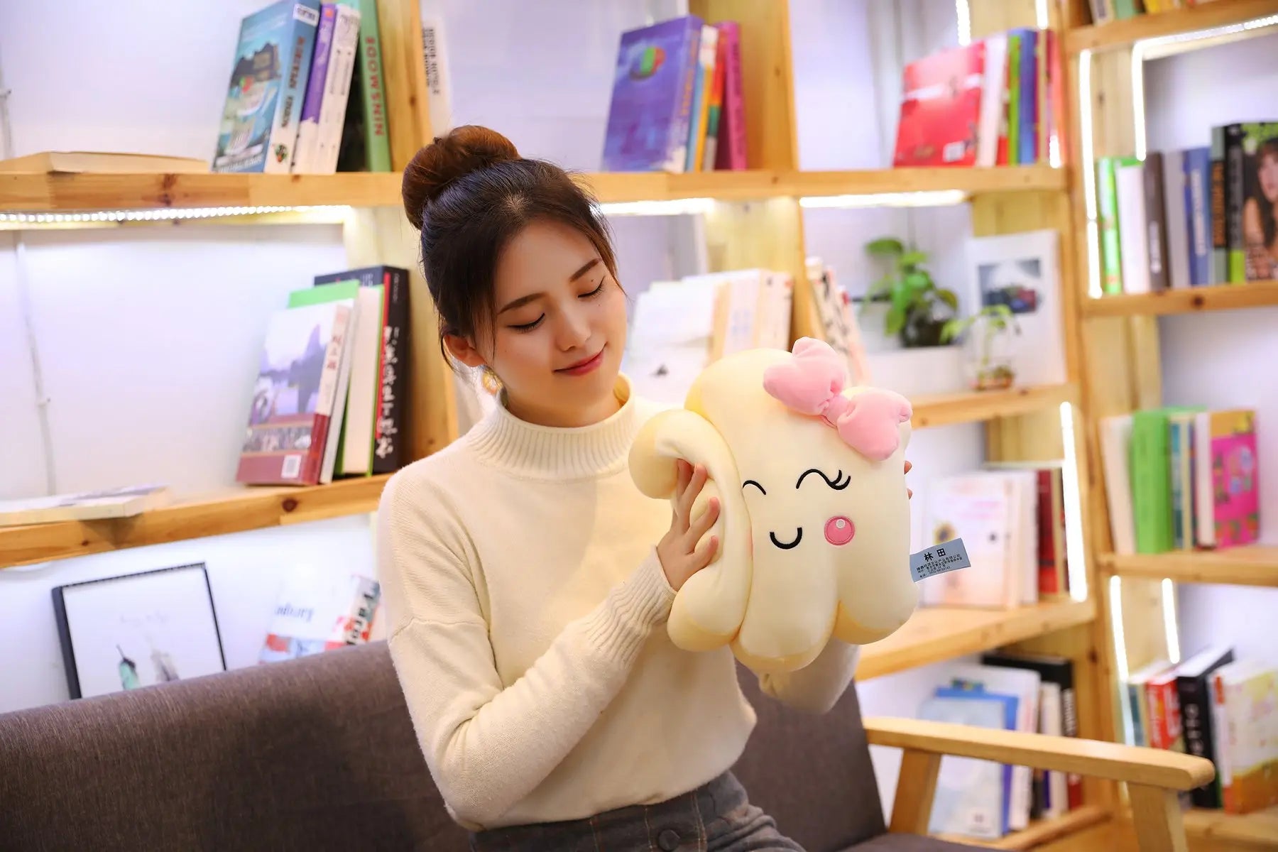 Kawaii Wolkenkissen – Weiches Grosses Plüschtier 50-90cm