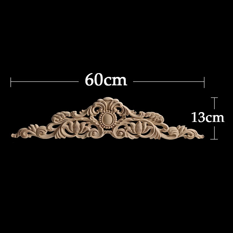 Holzapplikationen – Vintage Schnitzerei – Europäischer Stil