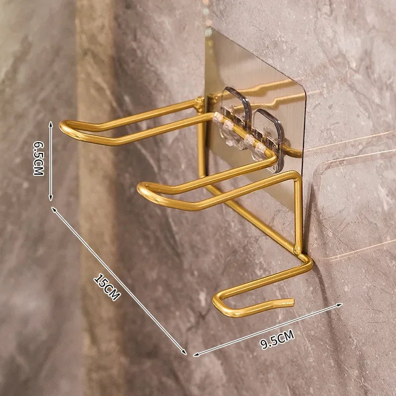 Haartrockner Halterung – Skandi-Stil, Wandmontage