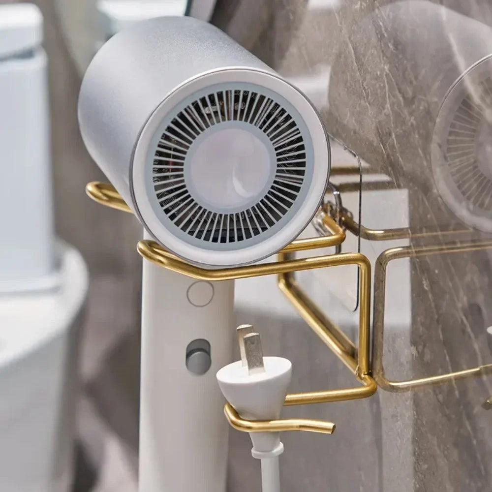 Haartrockner Halterung – Skandi-Stil, Wandmontage