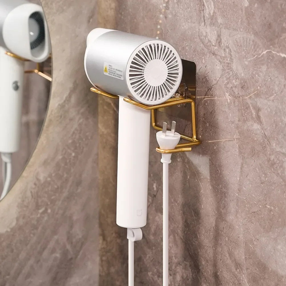 Haartrockner Halterung – Skandi-Stil, Wandmontage