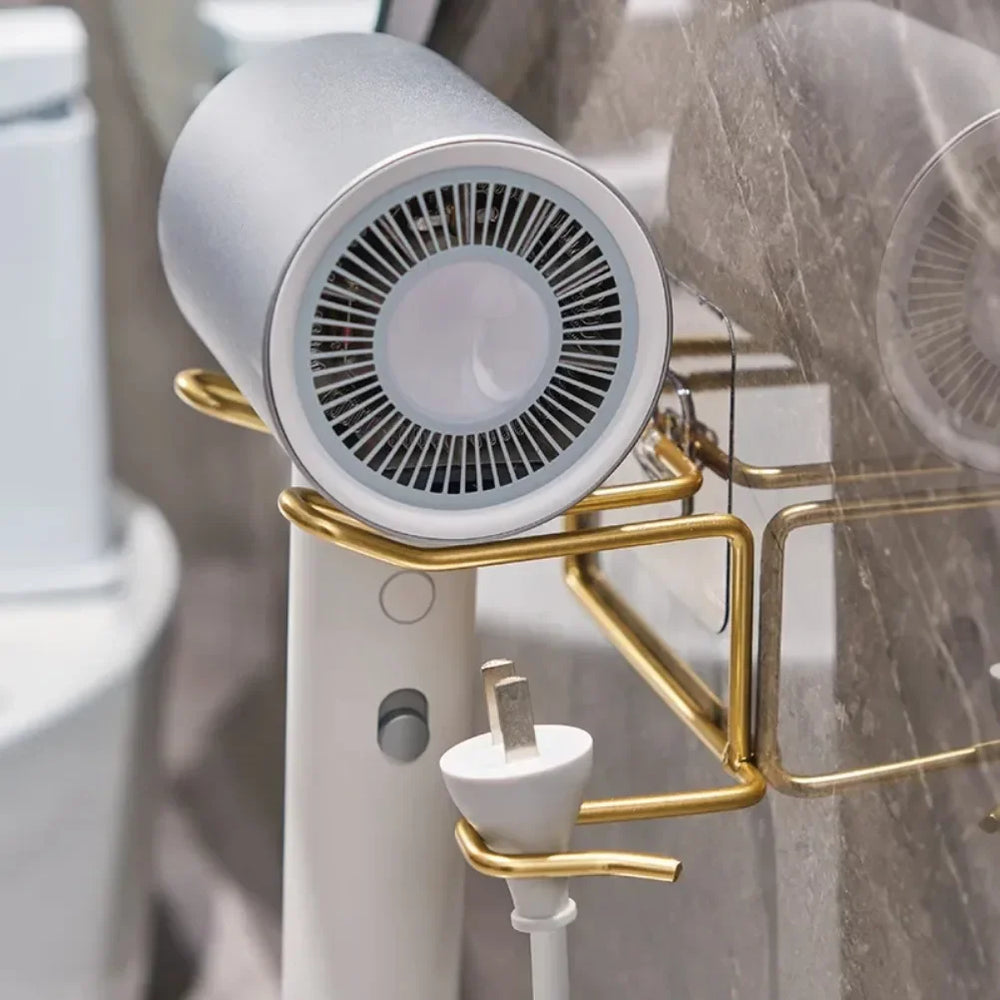 Haartrockner Halterung – Skandi-Stil, Wandmontage