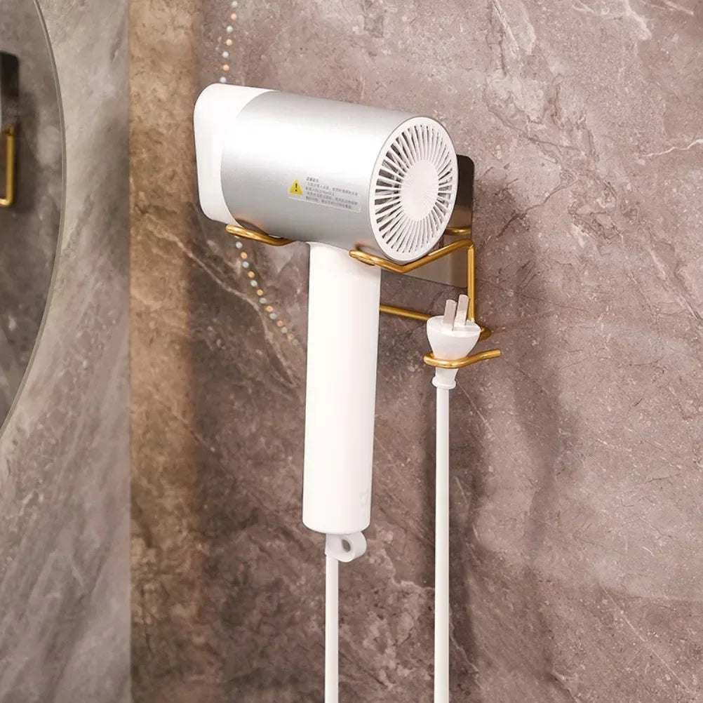 Haartrockner Halterung – Skandi-Stil, Wandmontage