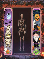 Halloween Balkonbanner – Cartoon Design – 180x30cm