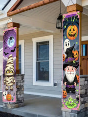 Halloween Balkonbanner – Cartoon Design – 180x30cm
