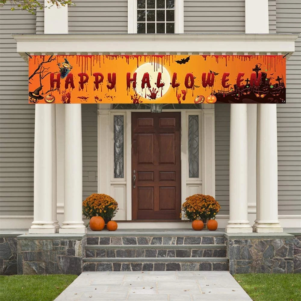 Halloween-Banner – Stoffdesign – 250x48cm