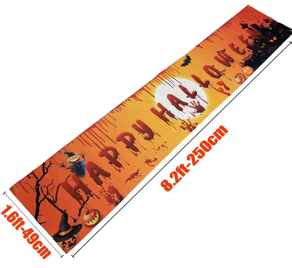 Halloween-Banner – Stoffdesign – 250x48cm