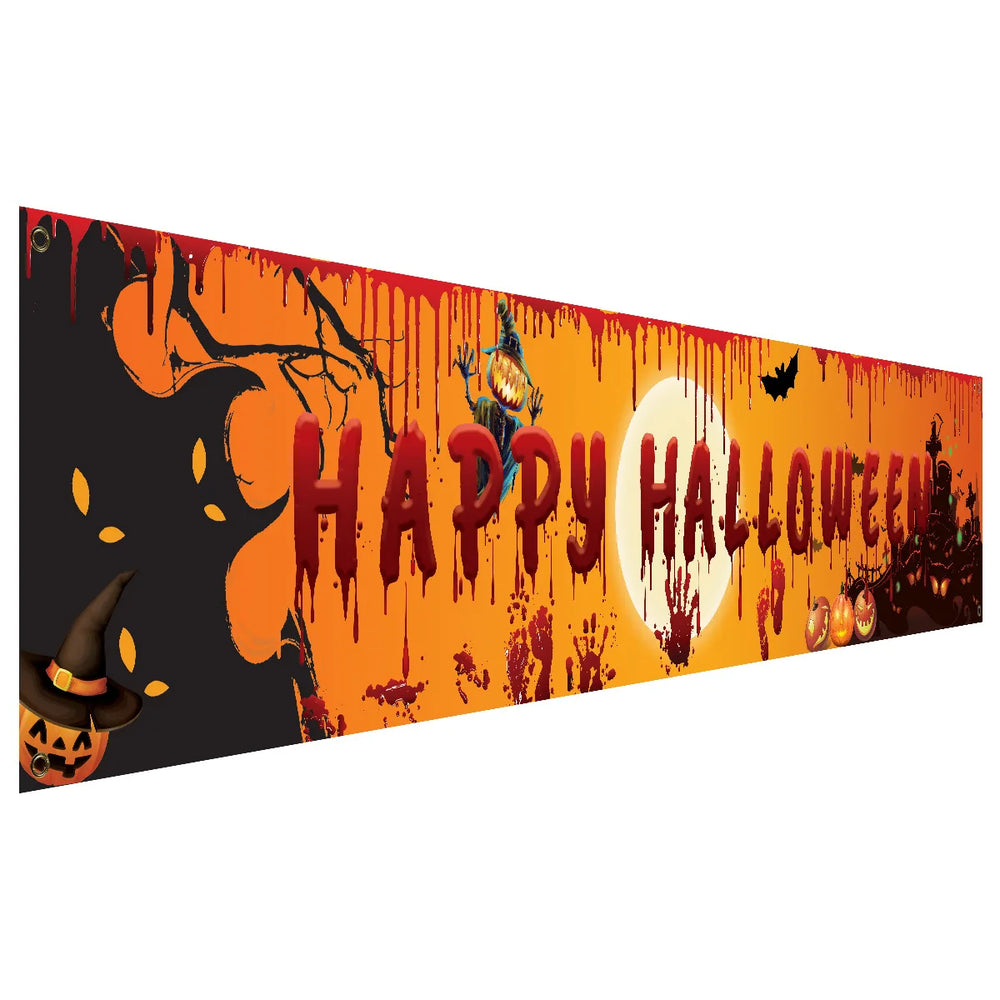 Halloween-Banner – Stoffdesign – 250x48cm