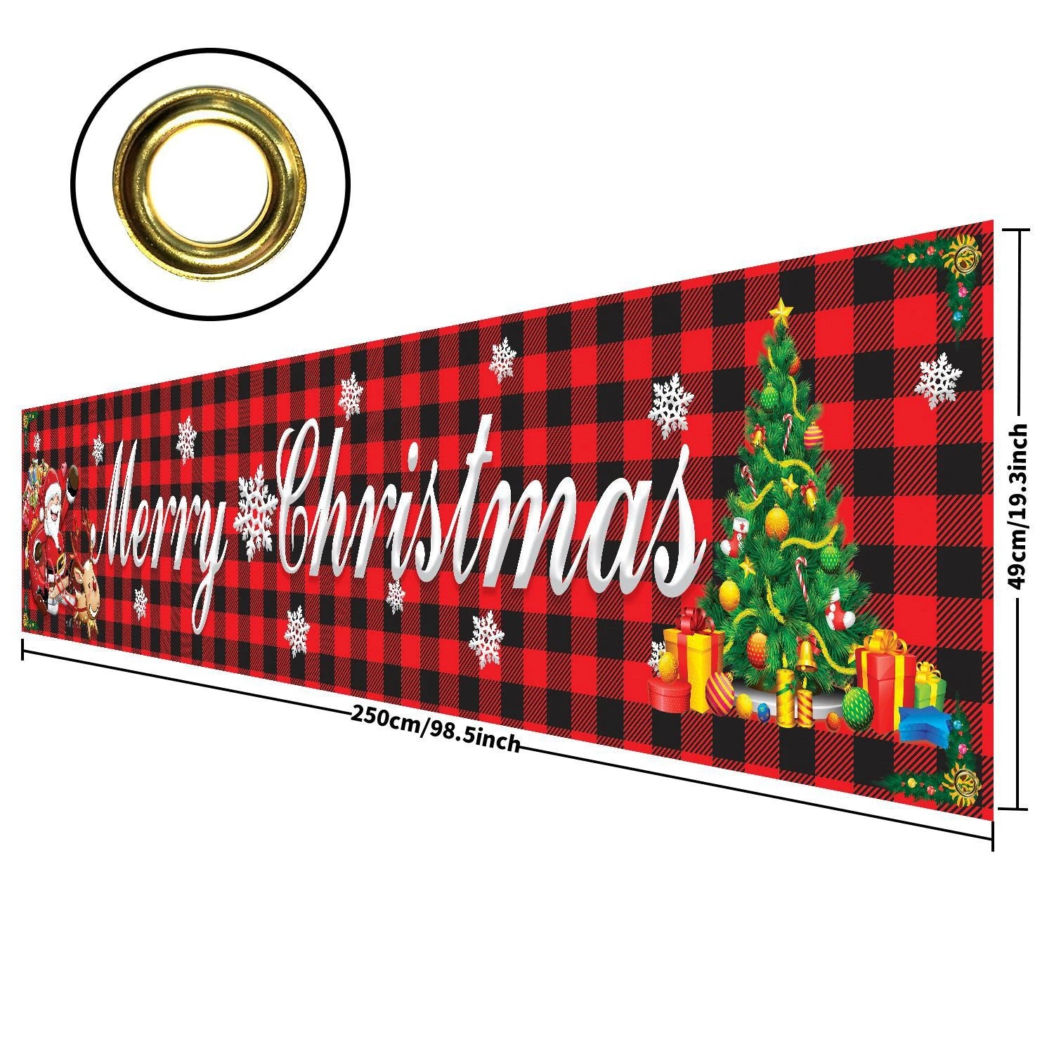 Halloween-Banner – Stoffdesign – 250x48cm