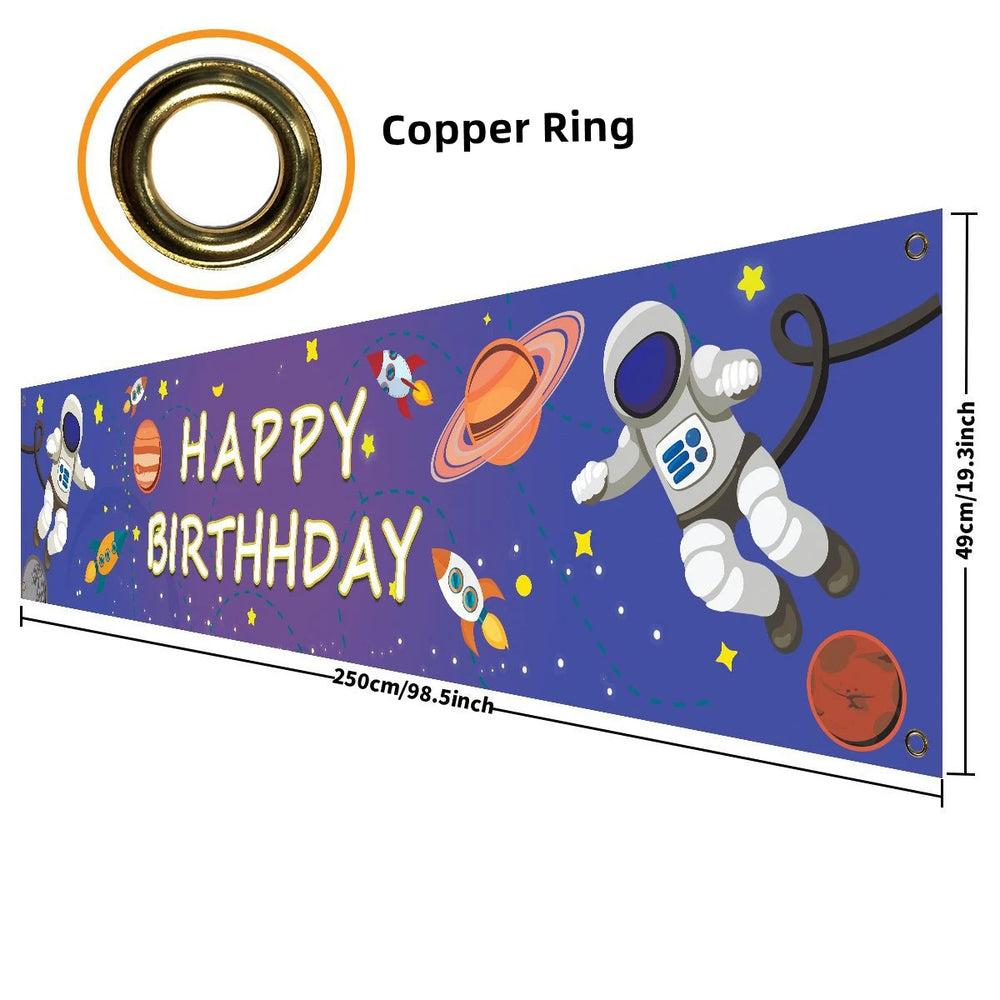 Halloween-Banner – Stoffdesign – 250x48cm