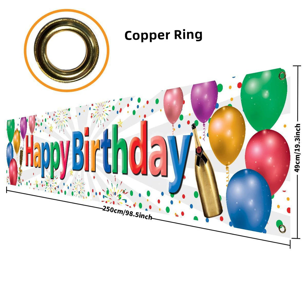 Halloween-Banner – Stoffdesign – 250x48cm