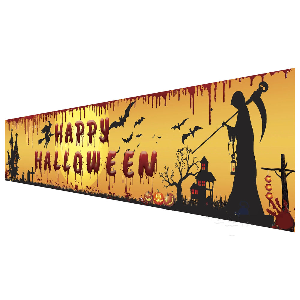 Halloween-Banner – Stoffdesign – 250x48cm