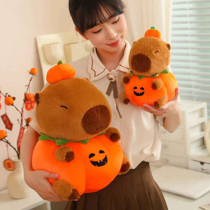 Halloween Capybara Plüschpuppe – Baumwollkissen – 25-60cm