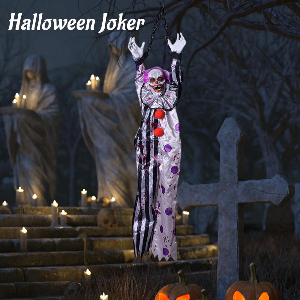 Halloween Clown Geist - Animierte Gruseldeko