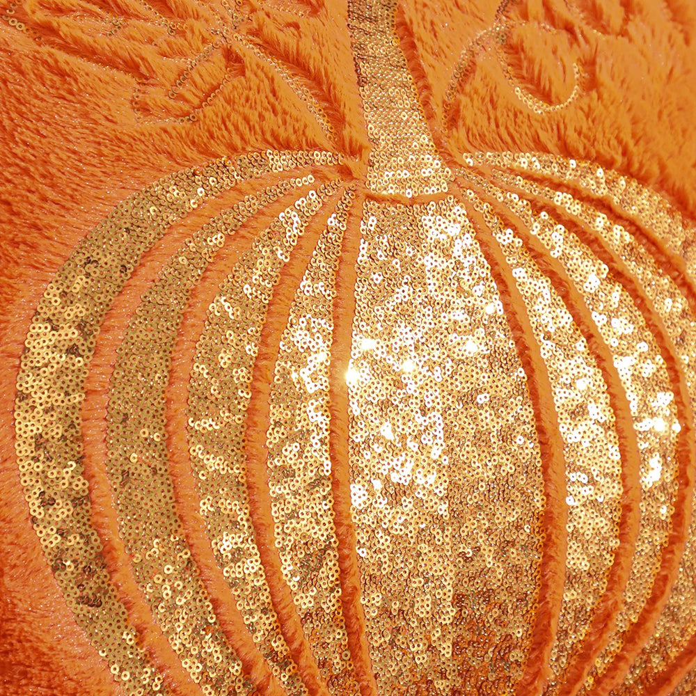 Halloween Deko-Kissenbezug – Paillettenstickerei – 450mm